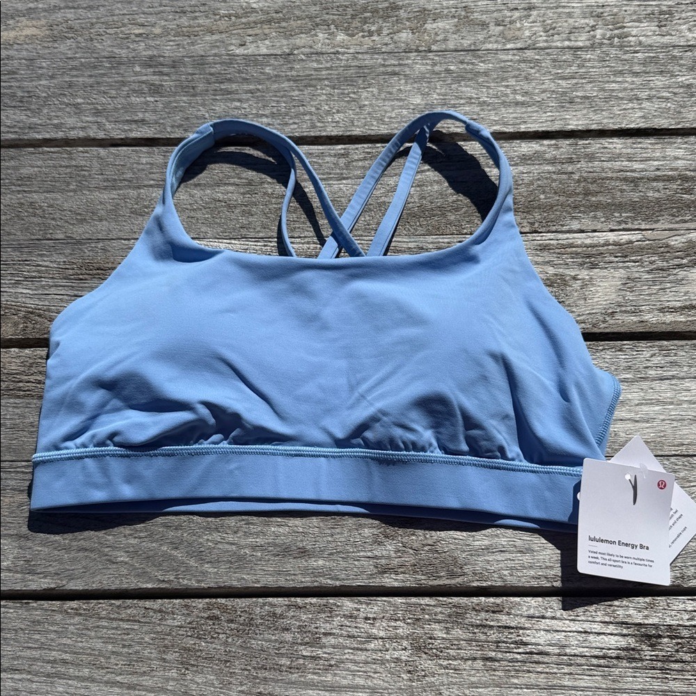 lululemon athletica Light Blue Sports Bra